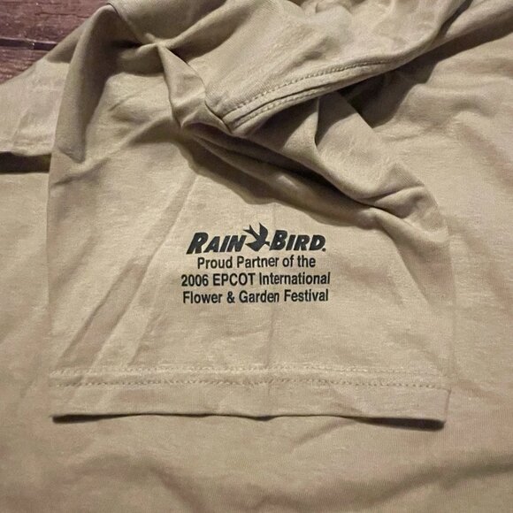 Walt Disney World Epcot Flower Garden Festival Shirt 2006 Large Rainbird - Picture 5 of 6